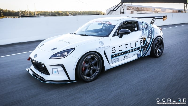 Scalar Introduces the First All-Electric Amateur Touring Race Car