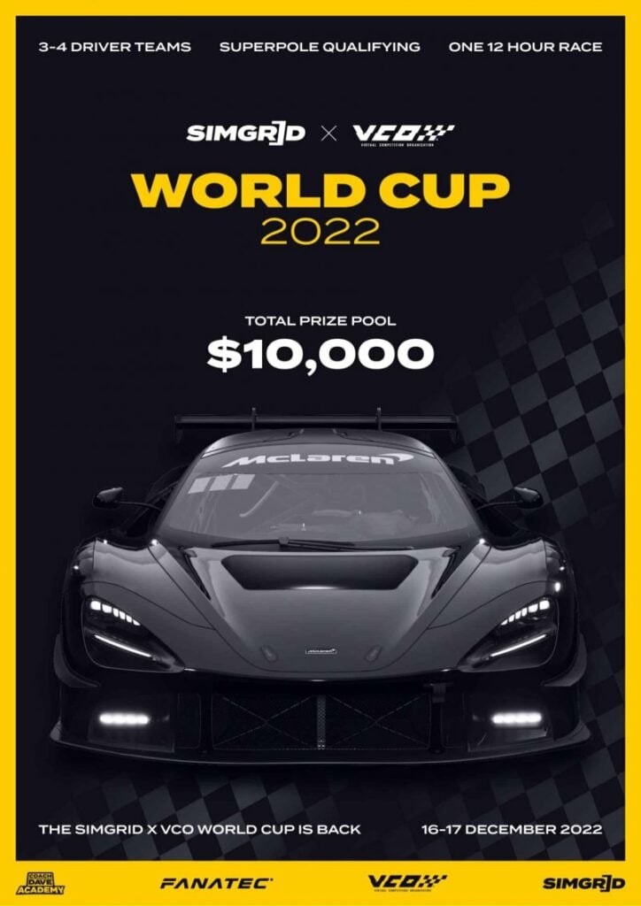 Sim Racing Setup Advice and More 2 VCO World Cup