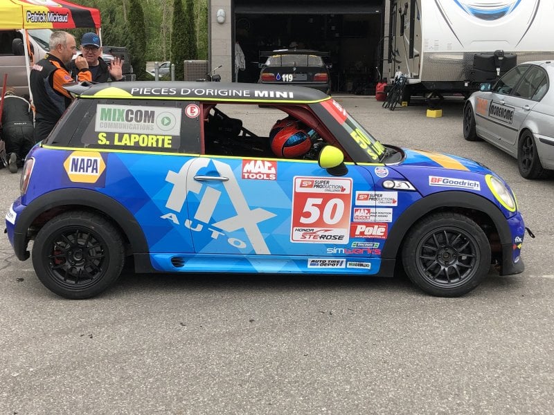 Mini Cooper Racing Car