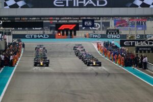 F1 Cars on the Grid