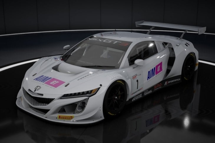 AiM GT Acura Race Car