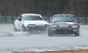 Spec Mazda in the Rain