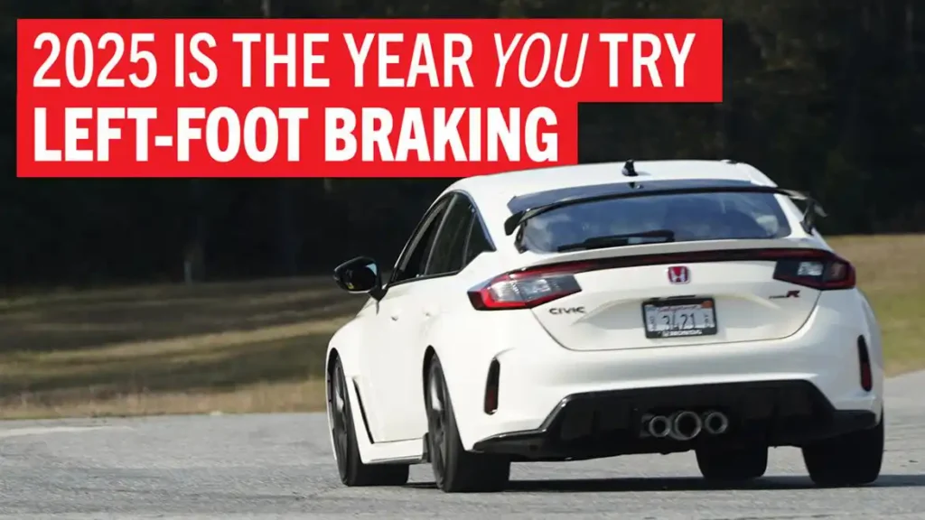 Left Foot Braking