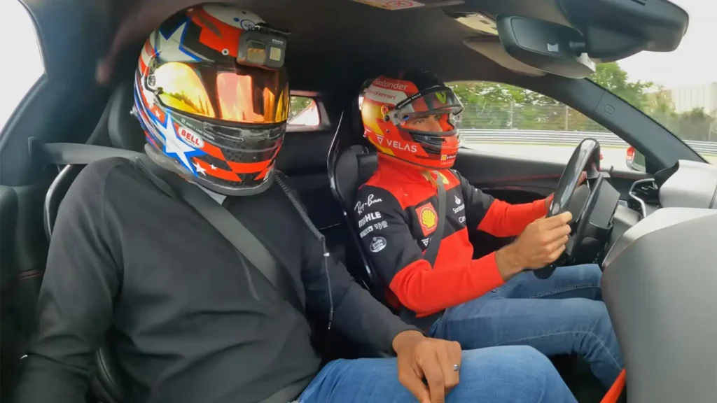 Riding Shotgun with Carlos Sainz 3 Riding Shotgun with Carlos Sainz