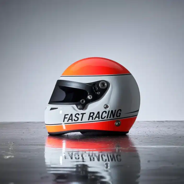 Race driver helmet