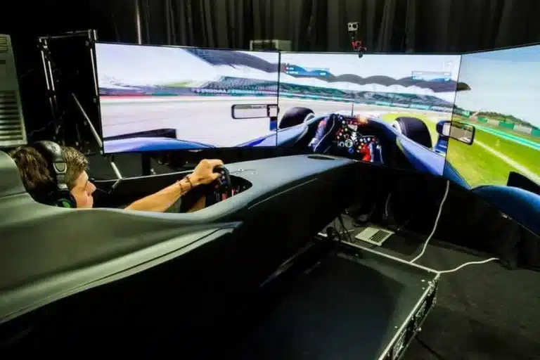 Simulators in motorsport