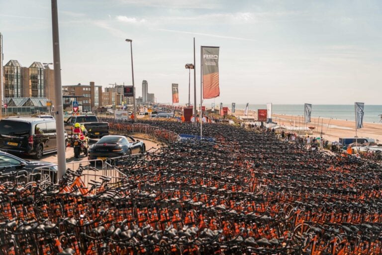 Bicycle parking at Dutch Grand Prix 2025