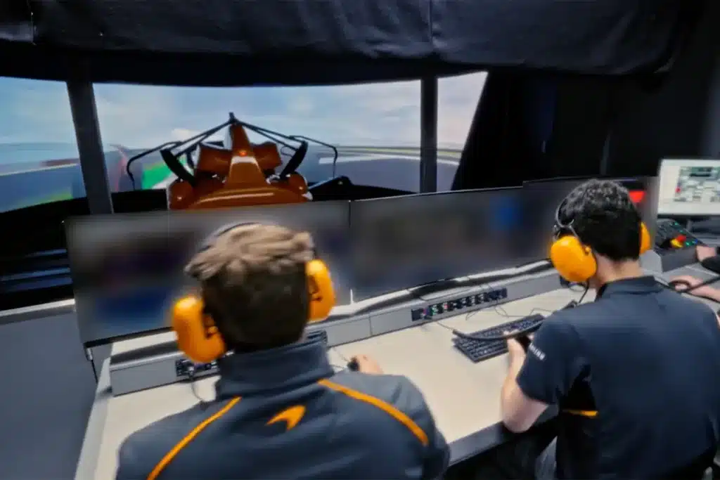 F1 Test and Sim driver