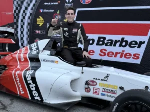 Sim racer Ivan Machado Perez