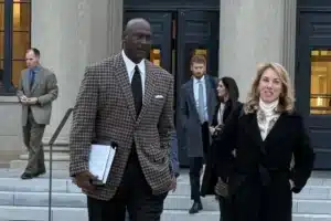NASCAR Trial Plaintiff Michael Jordan in Court