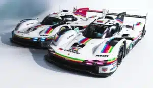 Apple Computer Livery on Porsche Penske GTP Cars