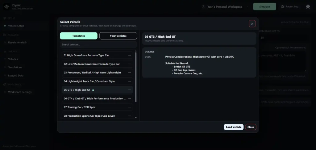 Dynix: Making Lap Time Simulation Work for Drivers, Not Just Engineers