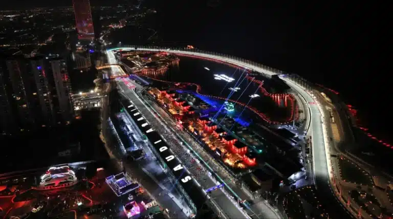 Saudi Arabia F1 Grand Prix Track