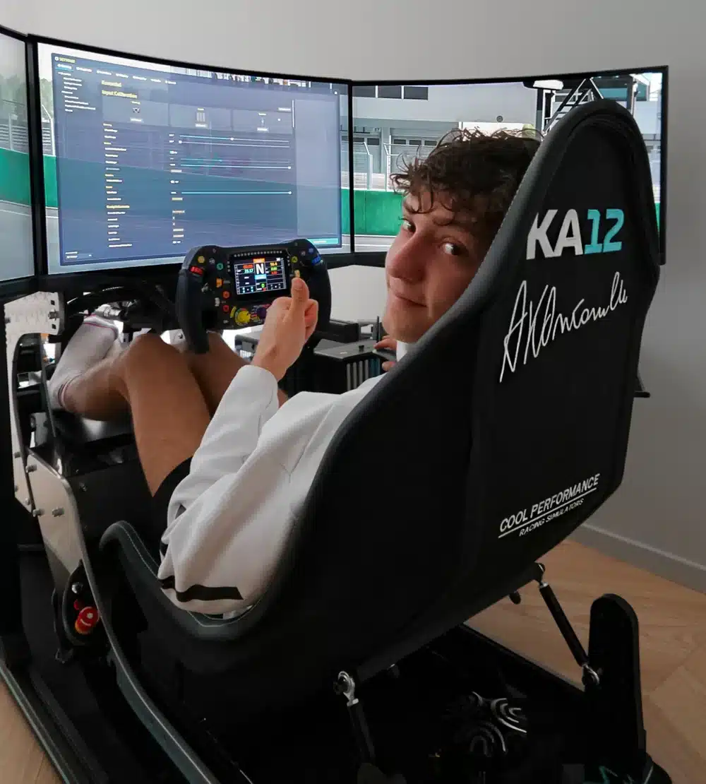 Kimi Antonelli's New F1 Simulator